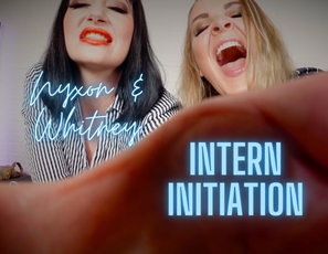 HOM Nyxon And Whitney Intern Initiation